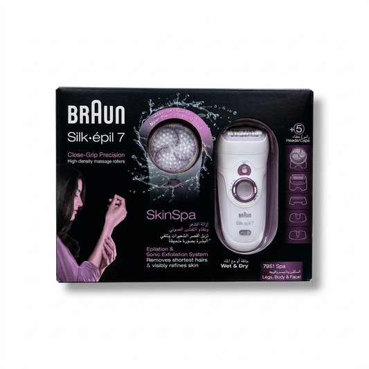 Braun Silk-épil 7 SkinSpaمكينة
