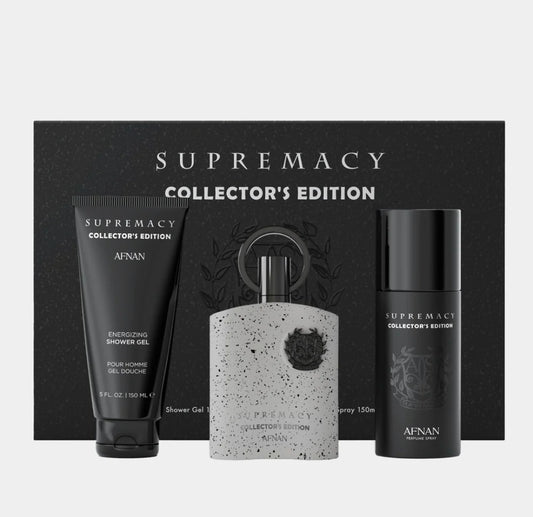 طقم هدايا عطور أفنان سوبرماسي كوليكتورز إديشن (Afnan Supremacy Collector's Edition) للرجال