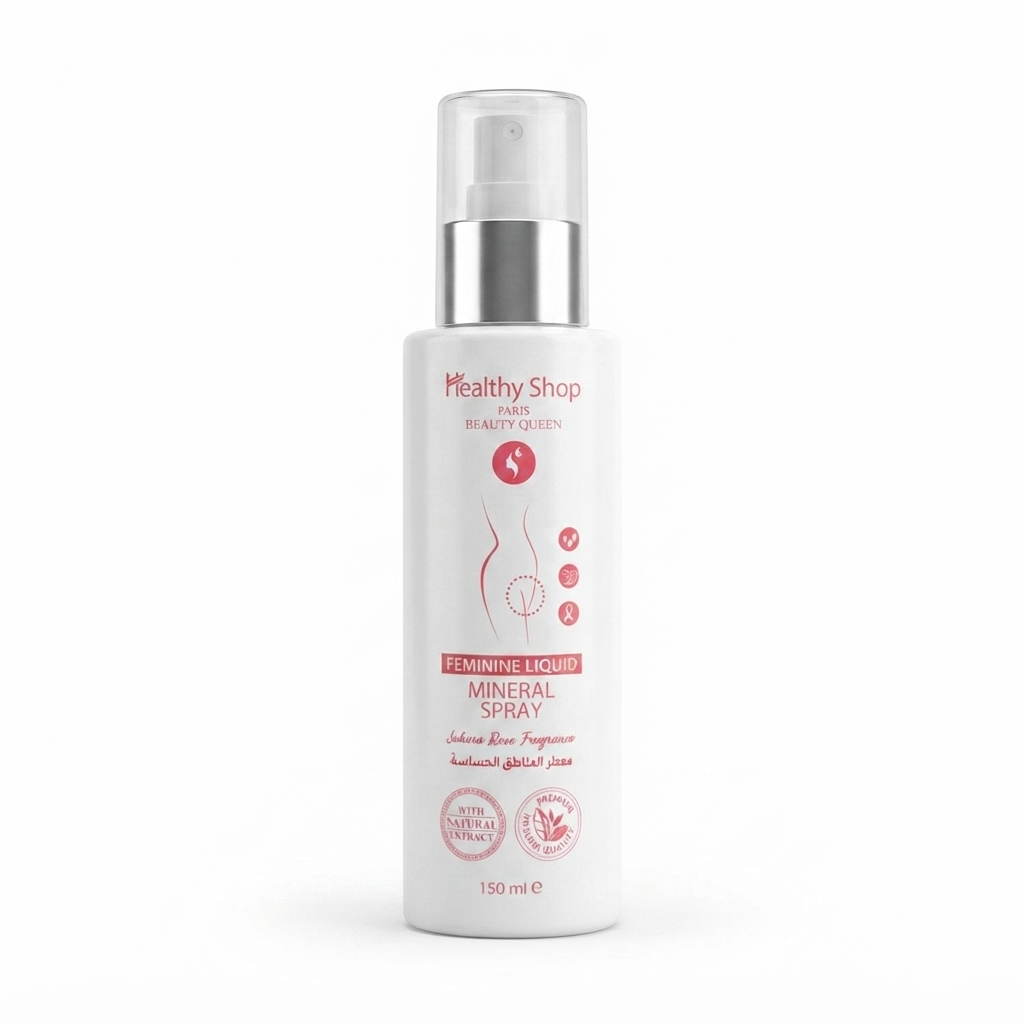 أنواع سبراي المعطر والمعدني للمناطق الحساسة من هيلثي شوب (Healthy Shop Paris Feminine Liquid Mineral Spray)