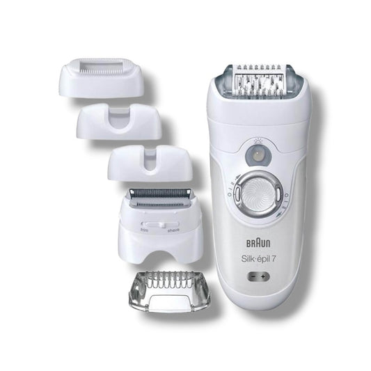 Braun Silk-épil 7 Epilator (Popular model designed for wet and dry use)