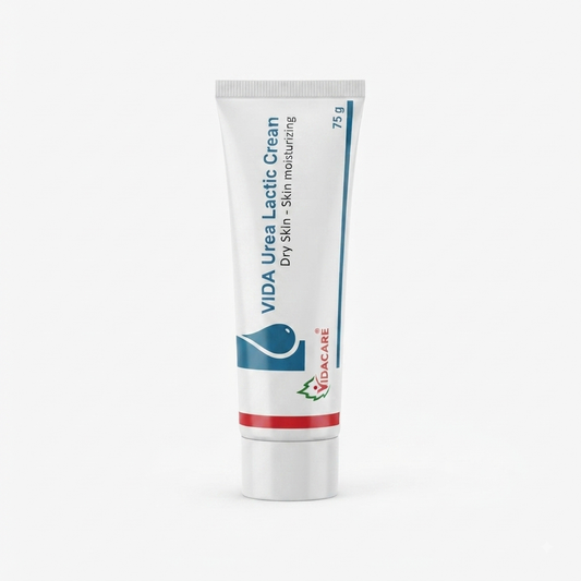 كرييم يوريا لاكتيك لترطيب البشرة الجافة من فيداكير (VidaCare VIDA Urea Lactic Cream)