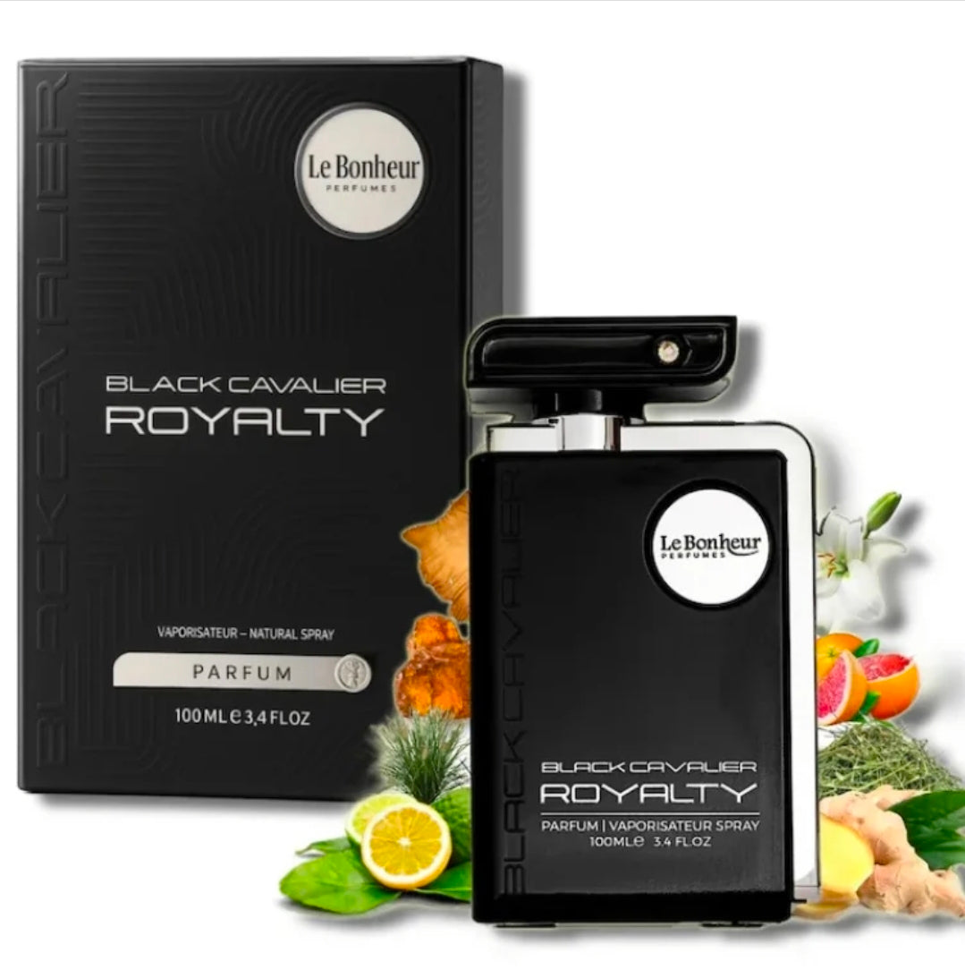 عطر «بلاك كافالير روياليتي» (Black Cavalier Royalty)