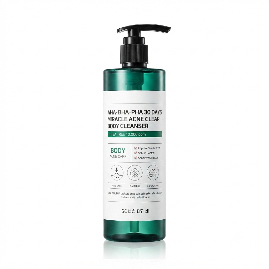 غسول الجسم المعجزة لتطهير حب الشباب 30 يوم من سوم باي مي (Some By Mi AHA.BHA.PHA 30 Days Miracle Acne Clear Body Cleanser)