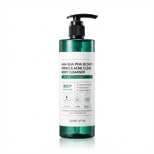 غسول الجسم المعجزة لتطهير حب الشباب 30 يوم من سوم باي مي (Some By Mi AHA.BHA.PHA 30 Days Miracle Acne Clear Body Cleanser)