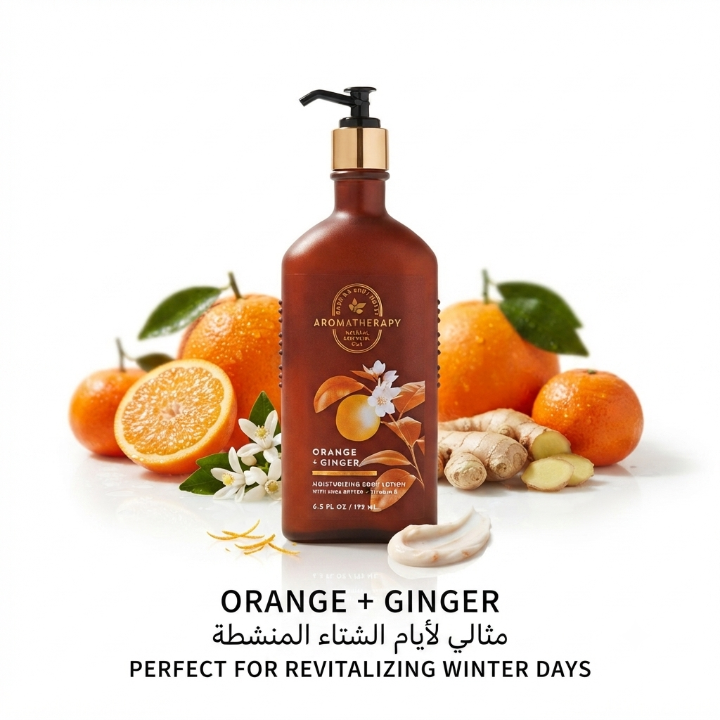 لوشن مرطب للجسم أورانج + جينجر من باث آند بودي ووركس (Bath & Body Works Orange + Ginger Moisturizing Body Lotion)
