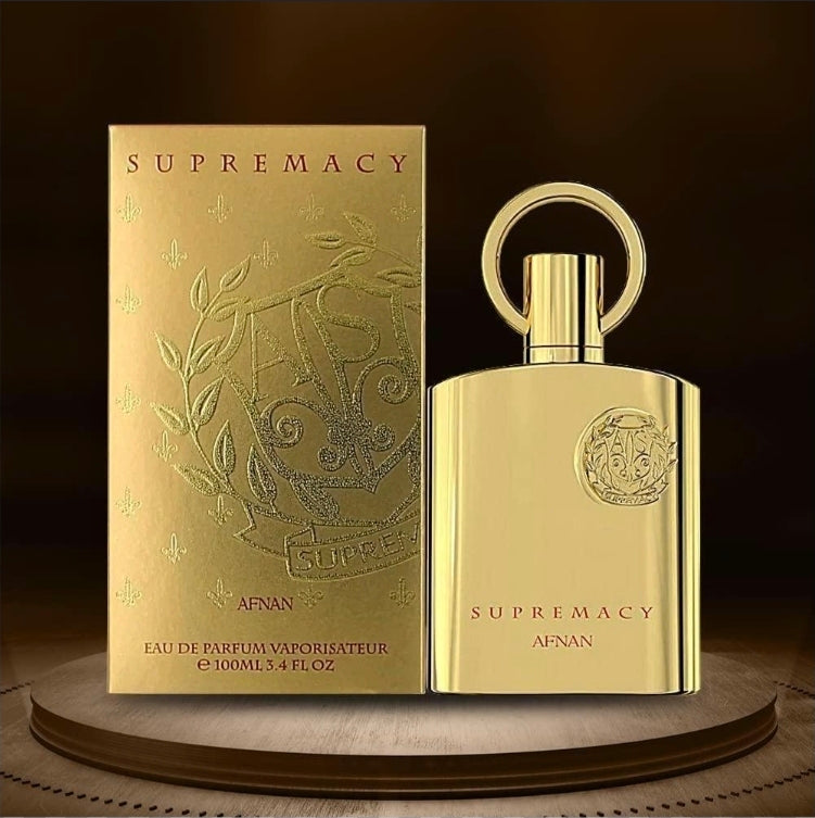 عطر سوبريماسي غولد (Supremacy Gold) من علامة أفنان (Afnan)