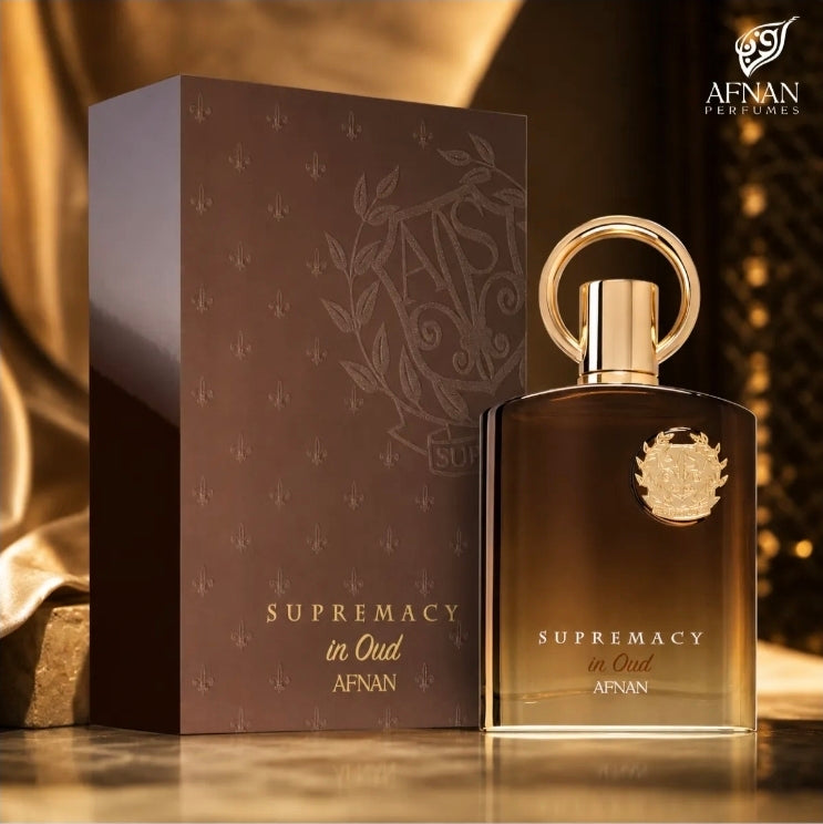 عطر "سوبريماسي إن عود" (Supremacy in Oud) للجنسين من دار أفنان (Afnan)