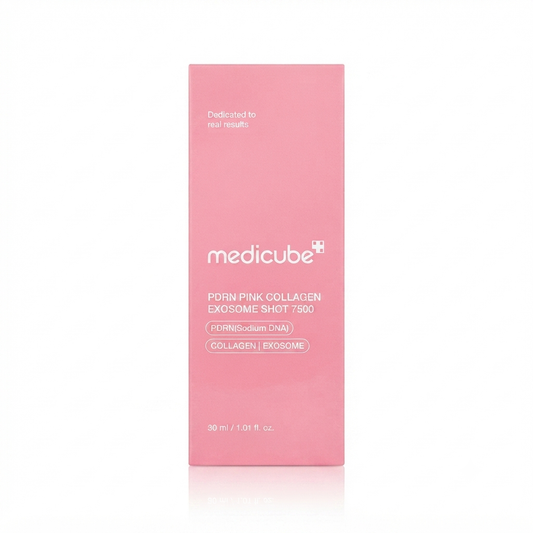 سيروم بي دي آر إن بينك كولاجين إكسوسوم شوت 7500 ميديوجيوب (Medicube PDRN Pink Collagen Exosome Shot 7500)