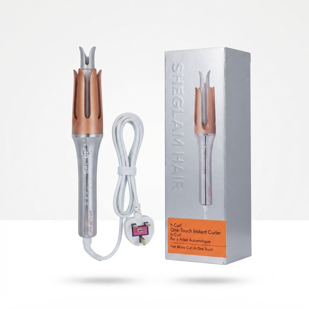 🌸 فير الشعر التلقائي شيجلامSHEGLAM One-Touch Instant Curler