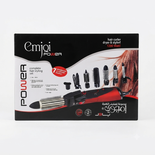استشوار تصفيف الشعر المتكاملة إمجوي باور (Emjoi Power 7 in 1)
