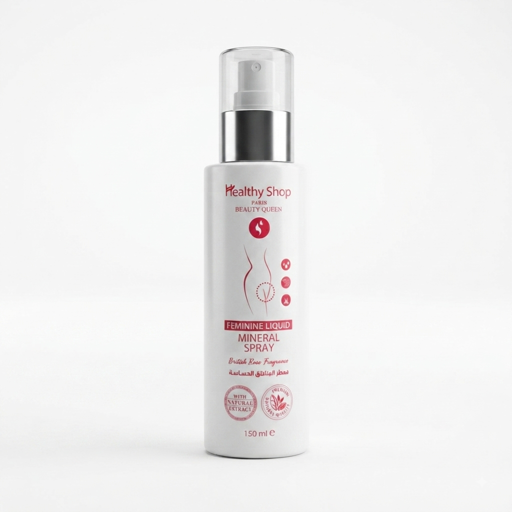 أنواع سبراي المعطر والمعدني للمناطق الحساسة من هيلثي شوب (Healthy Shop Paris Feminine Liquid Mineral Spray)