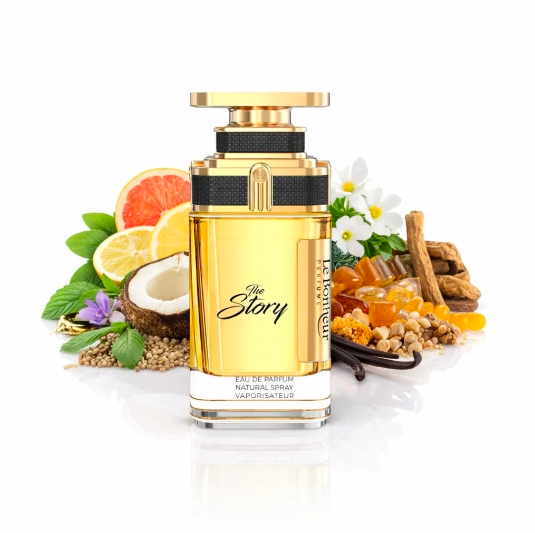 عطر ذا ستوري (The Story) للرجال من دار العطور لابونير (Le Bonheur Perfumes)