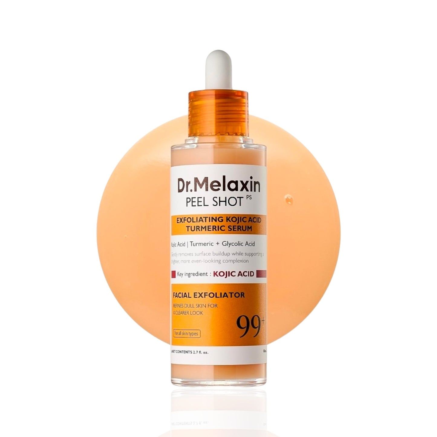 سيروم بيل شوت بحمض الكوجيك والكركم دكتور ميلاكس (Dr.Melaxin Peel Shot Exfoliating Kojic Acid Turmeric Serum)
