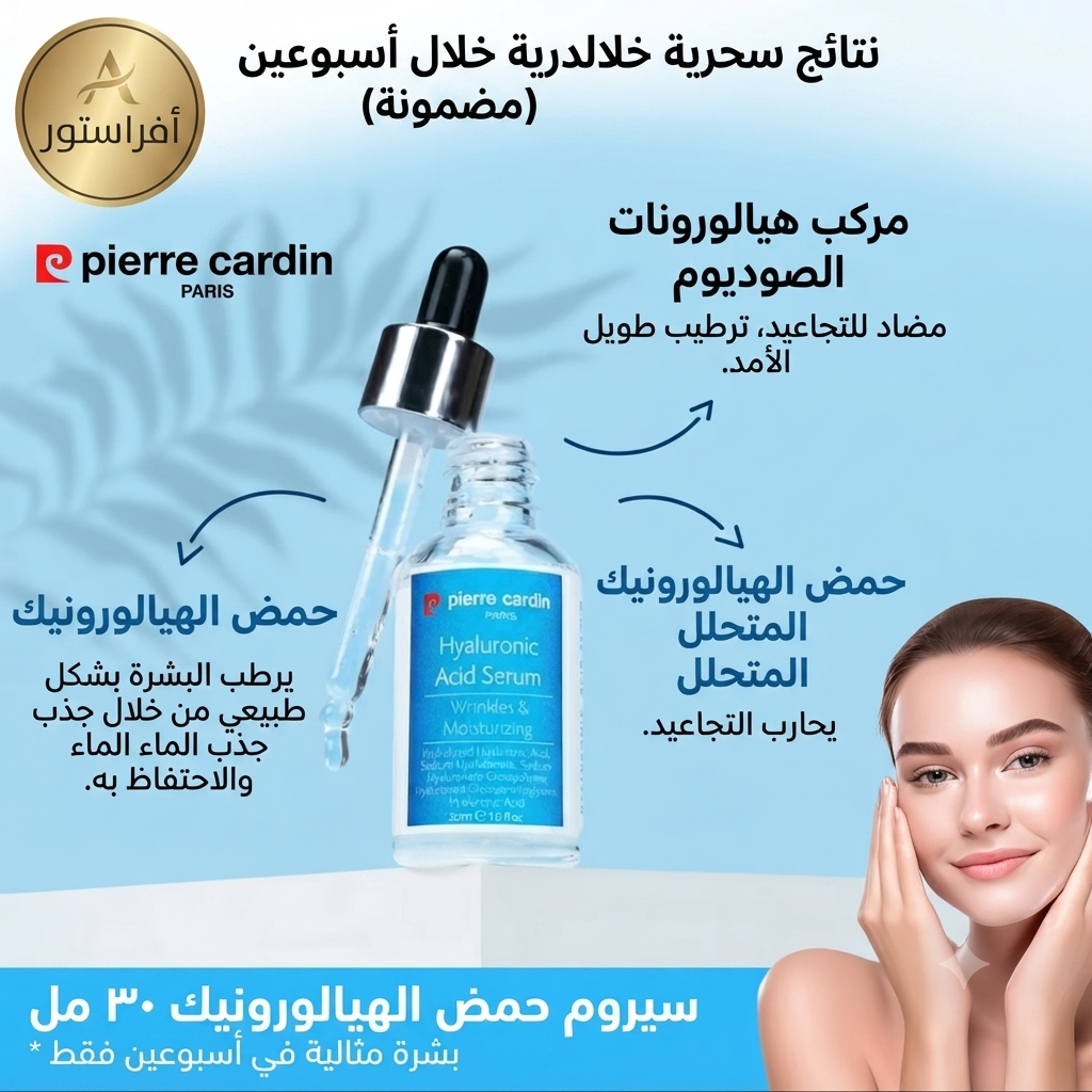 سيروم حمض الهيالورونيك بيير كاردان (Pierre Cardin Hyaluronic Acid Serum)
