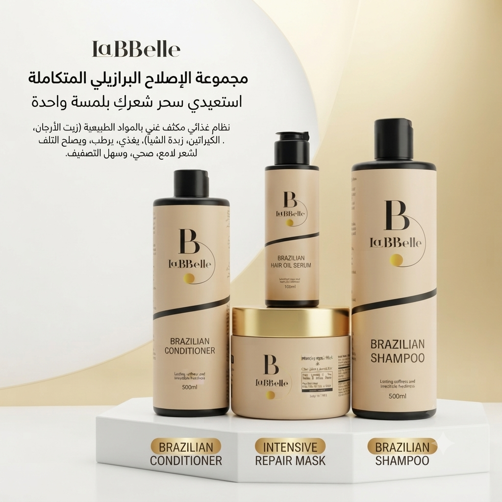 مجموعة الإصلاح البرازيلي المتكاملة للشعر من

LaBBelle (4 في 1).. سحر النعومة ولمعان الخيال! ✨