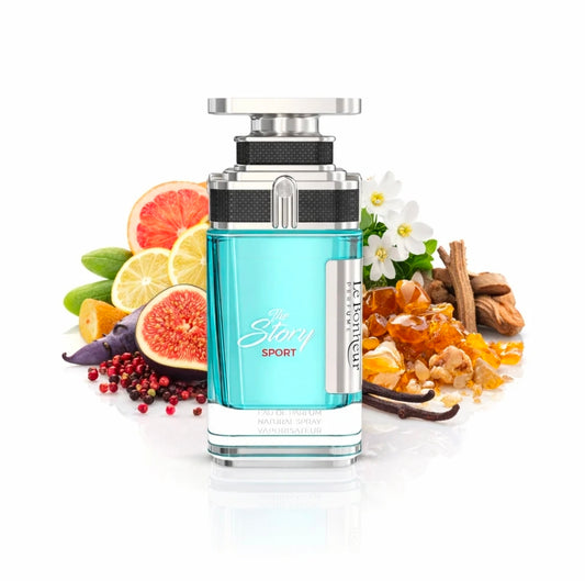 عطر لابونير ذا ستوري سبورت للرجال - أو دي بارفيوم 100 مل (The Story Sport by Le Bonheur)